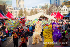 Leeuwen- draakdans: Chineee nieuwjaar Rotterdam 2017